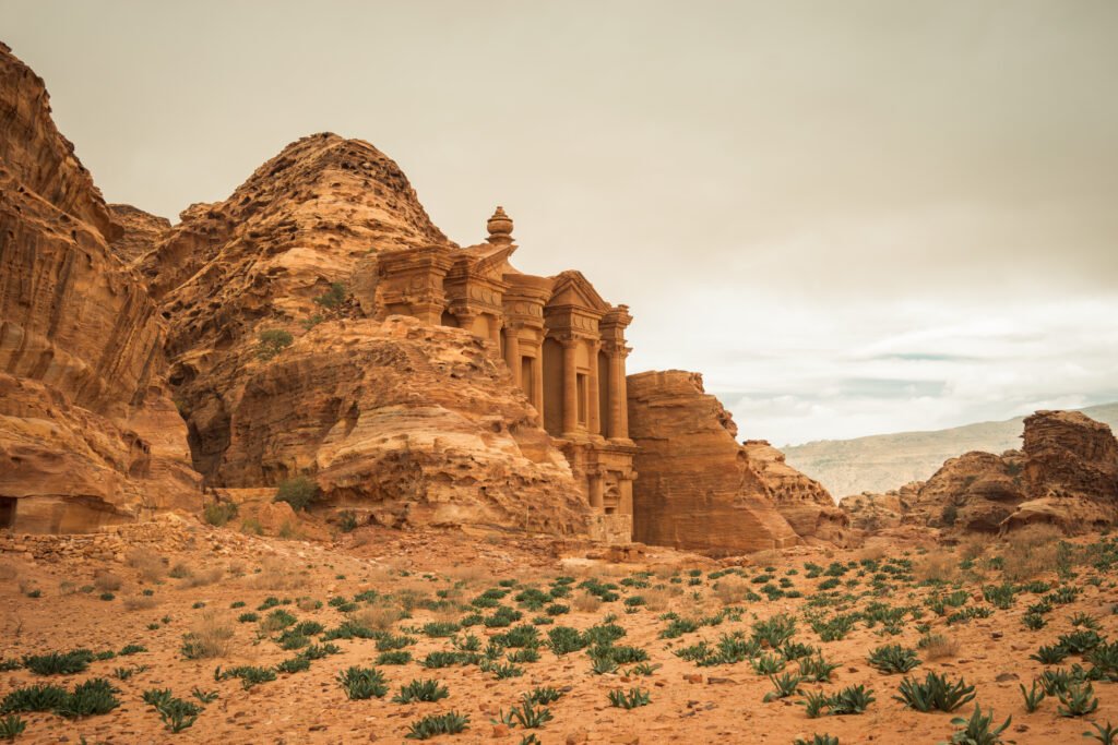 Petra Temple in Jordan, middle east