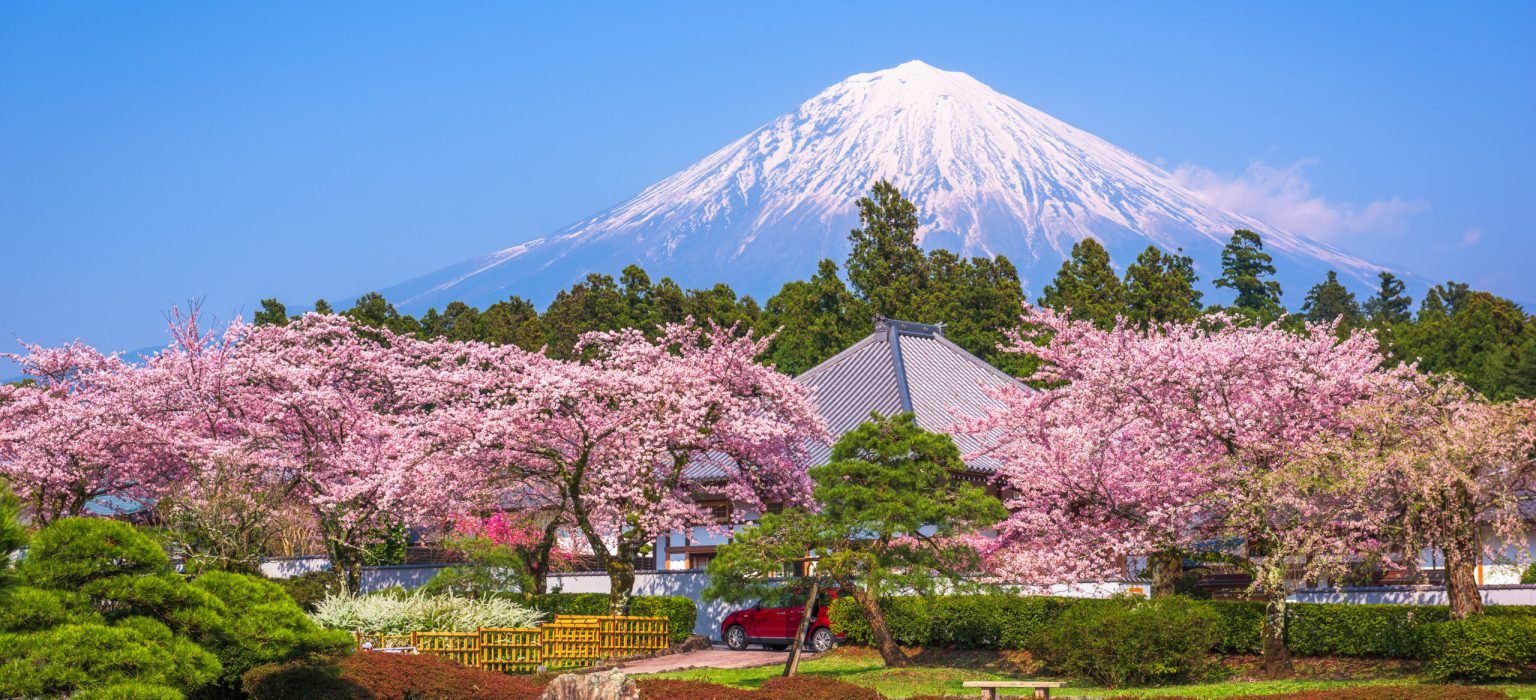 Fujinomiya, Shizuoka, Japan with Mt. Fuji Fujinomiya, Shizuoka, Japan with Mt. Fuji in spring.